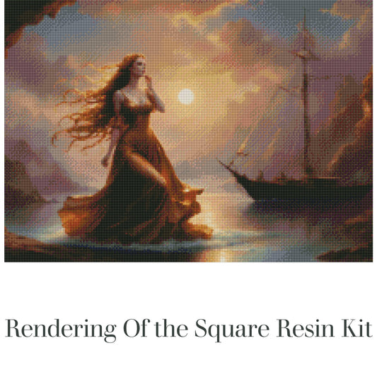 Beauty by the Sea – 40x56cm Diamond Painting Kit