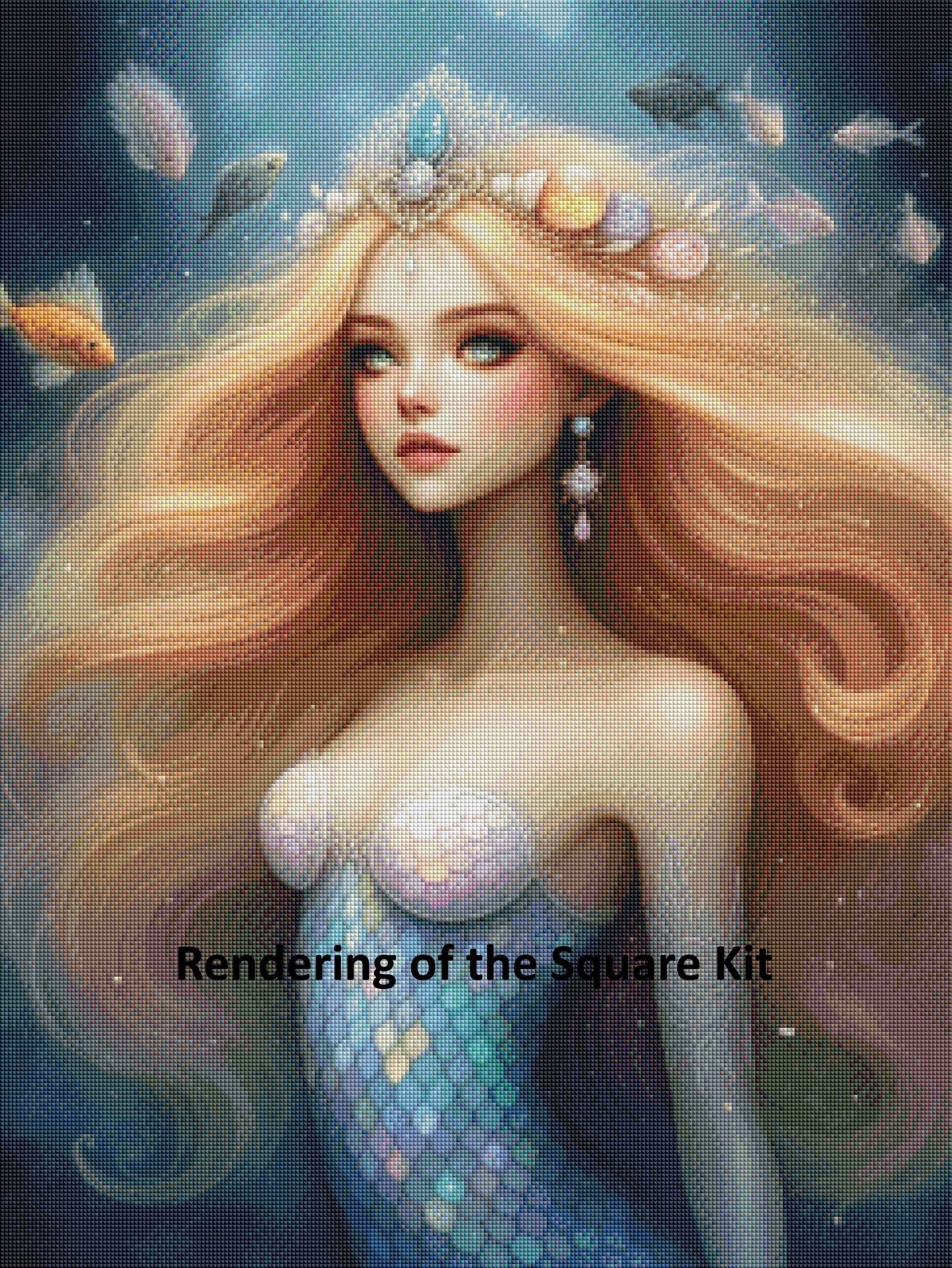 Queen of the Tides - 60x80cm Premium Diamond Painting Kit