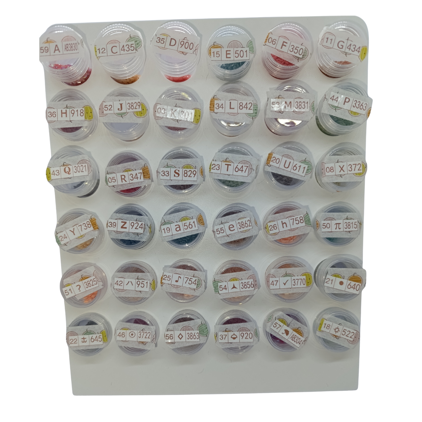 36 Bottle Stand - Space saver and easy to look for your symbols.